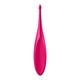 Satisfyer, Lay-on Vibrator, tip Vibrator, “Tip Vibrator”, 17.5 cm, Waterproof, Rechargeable, Skin-Friendly Silicone, Colour:Pink