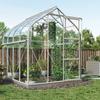 Vitavia Gewächshaus "Orion 5000", aluminium eloxiert, 5,0 m², 3 mm ESG