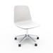 Compel Sofie Multipurpose Task Chair in Pink/Gray/White | 33.5 H x 19 W x 25 D in | Wayfair SOF-BASE-MOB-CHRM-SHELL-WHT