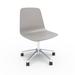 Compel Sofie Multipurpose Task Chair in Gray | 33.5 H x 19 W x 25 D in | Wayfair SOF-BASE-MOB-CHRM-SHELL-GRY