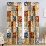 Canora Grey Latasha Cotton Blend Paisley Semi-Sheer Rod Pocket Curtain Panels Cotton Blend | 84 H in | Wayfair 4FBD0F428583469DA3DED2BE7C18B35C