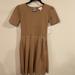 Lularoe Dresses | Lularoe Amelia Dress Size Xs | Color: Tan | Size: Xs