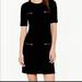 J. Crew Dresses | J Crew Zipper Pocket Shift Dress Size 4 | Color: Black | Size: 4