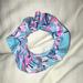 Lilly Pulitzer Accessories | Lilly Pulitzer Handmade Hair Scrunchie | Color: Blue/Pink | Size: Osg