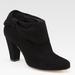 Kate Spade Shoes | Kate Spade Black Suede Fold Over Bow Ankle Boots | Color: Black | Size: 10