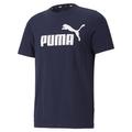 PUMA Herren Ess logo te T shirt, Peacoat, 3XL EU