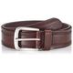 Wrangler Men's DOUBLE EMBOSSED BELT, brown, 110 cm