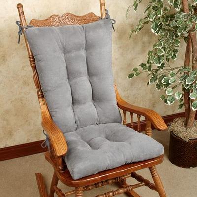 Twillo Rocking Chair Cushions 2 Piece Set, 2 Piece Set, Gray