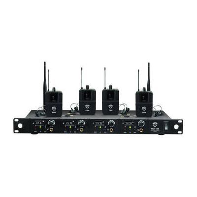 Nady PEM-04 Wireless 4-Person In-Ear Monitoring System (903 to 928 MHz) PEM-04