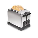 Hamilton Beach® Classic 2 Slice Toaster w/ Sure-Toast Technology & Auto Boost Steel in Gray | 7.8 H x 6.8 W x 11.1 D in | Wayfair 22782