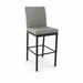 Darby Home Co Driggers Counter & Bar Stool Leather in Gray/Brown | 44.5 H x 17.5 W x 22.75 D in | Wayfair 63BACAFDEA3243AD821876D4FB7F0821