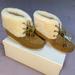 Coach Shoes | Coach 5.5 Camel Moccasin Shearling Suede Booties | Color: Tan | Size: 5.5