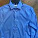 Michael Kors Shirts | Michael Kors Blue Dress Shirt Button Down Slim Fit | Color: Blue | Size: 15