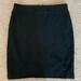 J. Crew Skirts | J. Crew Pencil Skirt Black Wool Lined Straight | Color: Black | Size: 10