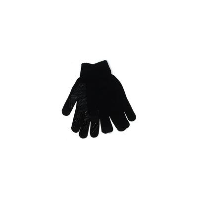 Adara Gloves: Black Solid Access...