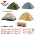 Naturehike – tente de Camping série P pour 2 à 4 personnes 210T tissu randonnée voyage en plein