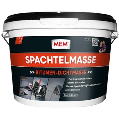 Bitumen Spachtelmasse, 7 Kg - MEM Image
