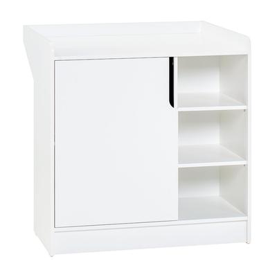 Commode à langer 1 porte blanc