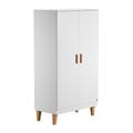 Armoire 2 portes blanc