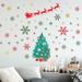 Walplus Santa Claus' Snowflakes Christmas Tree Wall Sticker Home Decor