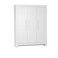 Armoire 3 portes blanc