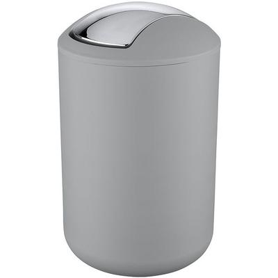 Wenko Kosmetikeimer mit Schwingdeckel »Brasil Grau L« 6.5 Liter grau, 19.5x31x19.5 cm Image