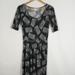 Lularoe Dresses | Lularoe Fit And Flare Dress | Color: Black/White | Size: S