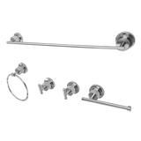 Kingston Brass BAH8212478C Concord 5-Piece Bathroom Accessory Set, Polished Chrome - Kingston Brass BAH8212478C