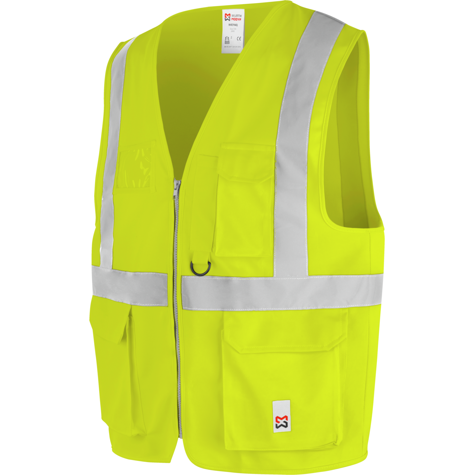 Gilet haute-visibilité multipoches LUMEN jaune Würth MODYF