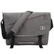OIWAS Messenger Bags for Men Waterproof Satchel Bag Anti Theft Shoulder Bag Fits up to 15.6 Inch Laptop for School,Travel,Work Grey