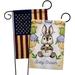 Angeleno Heritage 2-Sided Polyester 18 x 13 in. Garden Flag in Blue/Brown/Red | 18.5 H x 13 W in | Wayfair AH-FY-GP-137603-IP-BOAA-D-US21-AH
