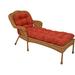 Winston Porter Indoor/Outdoor Chaise Lounge Cushion Polyester | 5 H x 19 W in | Wayfair 93181-69-REO-SOL-08