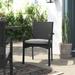 Red Barrel Studio® Patio Dining Chair w/ Cushion Wicker/Rattan in Gray | 32.87 H x 22.5 W x 22 D in | Wayfair C9B10645591A473A8379CB62304DF831