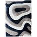 Mateos Shag Abstract Designed Area Rug