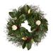 The Holiday Aisle® Cedar, Ruscus & Magnolia w/ Berries 20" Wreath in Green | 20 H x 20 W x 6 D in | Wayfair 3B18986E57AD40A5994B20795F406E17