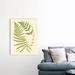 Red Barrel Studio® Ferns w/ Platemark V Canvas Wall Art Canvas in White | 48 H x 36 W x 1 D in | Wayfair C3C026857B4D4854A52A7E7061CC83B3