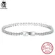 ORSA Guitar WELS-Bracelet Tennis en Argent Sterling 925 pour Femme Bijoux Faits à la Main