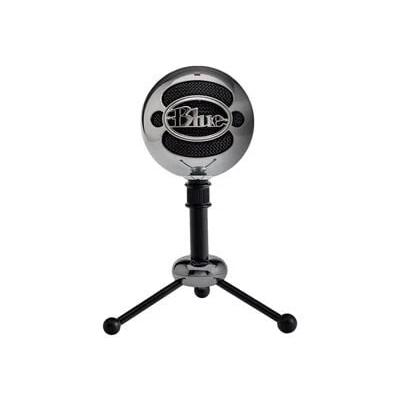 Blue Microphones Snowball Wired Cardioid and Omnidirectional Condenser USB Vocal Microphone