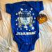 Disney One Pieces | Disney Star Wars Baby Onesie. Size 0-6 Months | Color: Blue | Size: 3-6mb