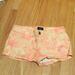 American Eagle Outfitters Shorts | American Eagle Orange/Pink Floral Shorts | Color: Orange/Pink | Size: 6