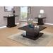 Ivy Bronx Darold Coffee Table Set Metal in Brown | 16.25 H x 35.5 W in | Wayfair F83492886878405D8ECAFF018D2D609C