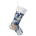 The Holiday Aisle® Cotton Stocking Velvet/Cotton | 19 H x 8 W in | Wayfair 5E6DD8949F4E43CDA70B778C2E3D4D88