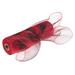 The Holiday Aisle® Mesh Buffalo Ribbon Plastic in Red | 5 H x 5 W x 10 D in | Wayfair FDC5577969304722A2A176A5E319D4F5