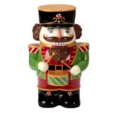 Certified International Holiday Magic Nutcracker 56 oz. 3-D Cookie Jar