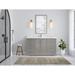 Willow Collection 60 in W x 22 in D x 36 in H Boston Single Bowl Sink Bathroom Vanity with Countertop