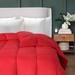 Superior Solid Comforter Reversible Microfiber Down Alternative Bedding