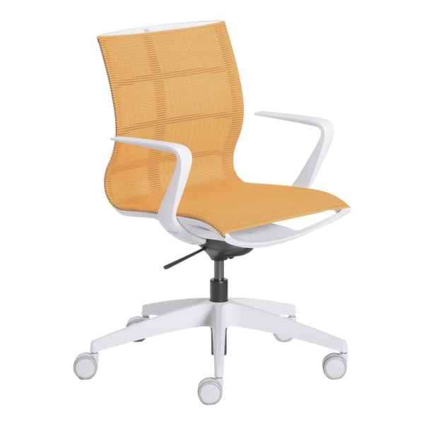 Sedus Bürostuhl »se:joy« mit Armlehnen orange