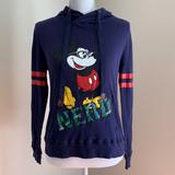 Disney Tops | Disney Parks Mickey Mouse Nerd Hoodie | Color: Blue | Size: M