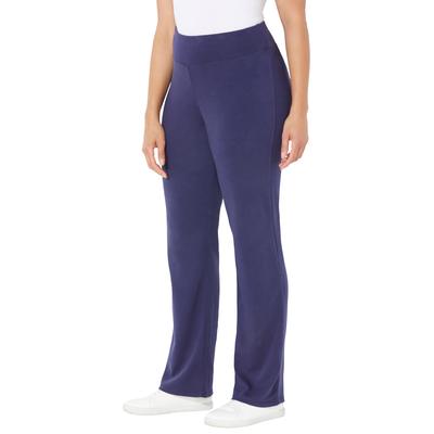 Plus Size Women's Yoga Pant by Catherines in Navy (Size 3X)