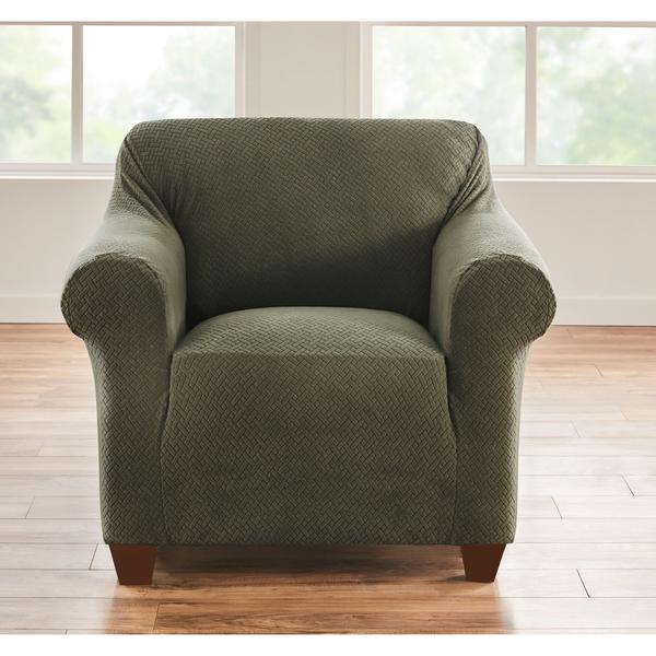 bh-studio-basketweave-stretch-chair-slipcover-by-brylanehome-in-olive/